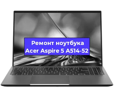 Чистка от пыли и замена термопасты на ноутбуке Acer Aspire 5 A514-52 в Тюмени